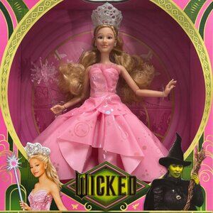 Glinda Deluxe Doll – Wicked Movie 2024 | Official Collectible Fashion Doll